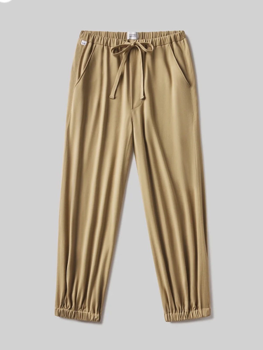 Free People Olive Drawstring Jogger Pants